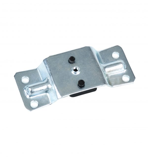 hinge plate with rubber stop for office chair